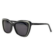 Cargar imagen en el visor de la galería, Lentes de Sol para Mujer Cloe, Armazón Negro con Estilo Cat Eye SLE 51504 - 0BLK56