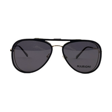 Cargar imagen en el visor de la galería, Lentes de Sol Unisex Marioni, Armazón Dorado con Clip-On Polarizado M3410C - C2