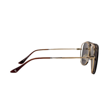 Cargar imagen en el visor de la galería, Lentes de Sol Unisex Marioni, Armazón Dorado con Clip-On Polarizado M3410C - C2