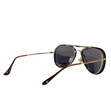 Cargar imagen en el visor de la galería, Lentes de Sol Unisex Marioni, Armazón Dorado con Clip-On Polarizado M3410C - C2