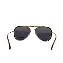 Cargar imagen en el visor de la galería, Lentes de Sol Unisex Marioni, Armazón Dorado con Clip-On Polarizado M3410C - C2